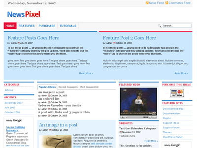 news wordpress theme